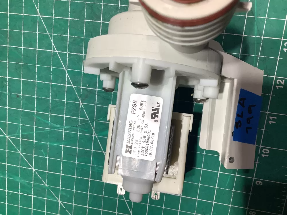 GE 165D8193G001 Dishwasher Drain Pump