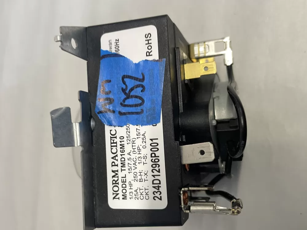 GE TMD16M10 234D1296P001 Dryer Timer AZ214189 | Wm1052