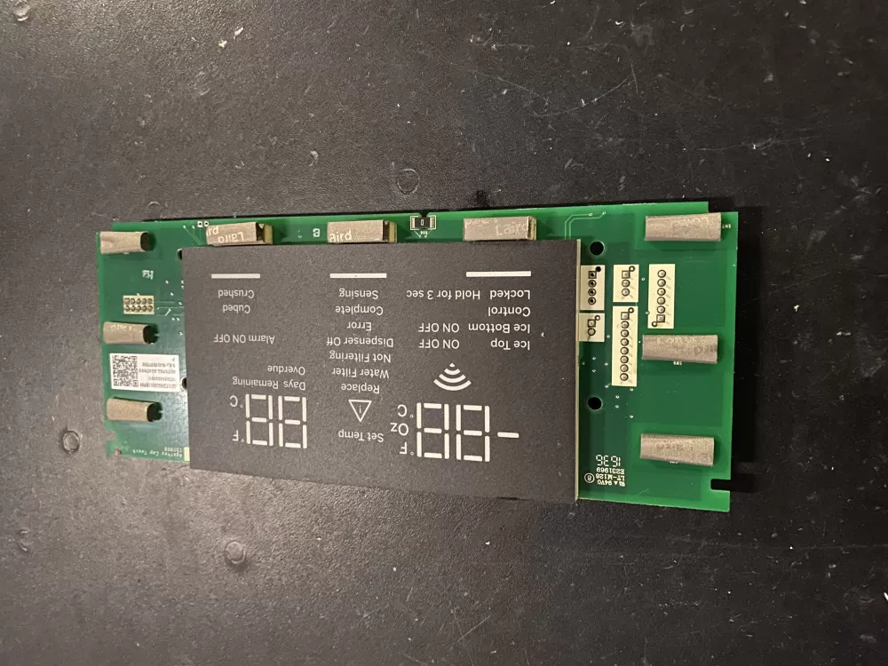 GE 197D8543G001 Refrigerator Control Board Dispenser