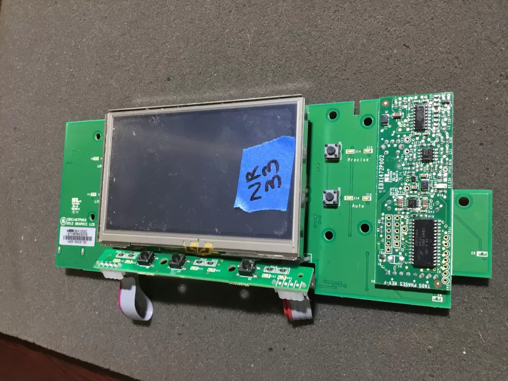 WHIRLPOOL GE 197D8562G002 GRAPHIC CARD LCD AZ95958 | NR33