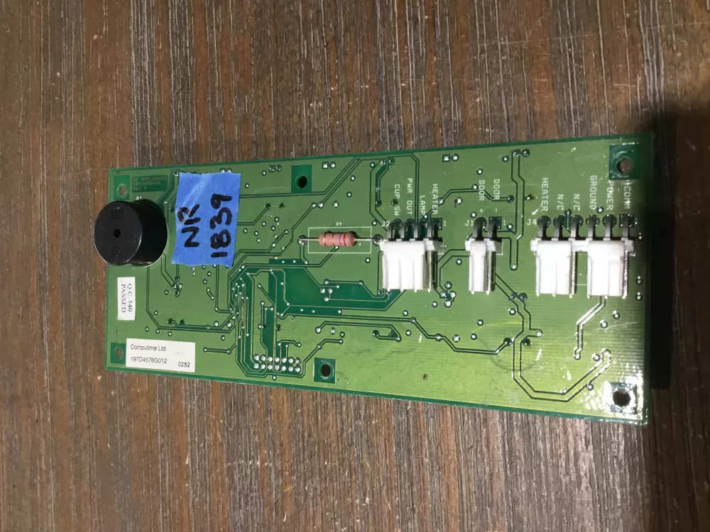 GE 197D4576G012 Refrigerator Control Board AZ52445 | NR1839
