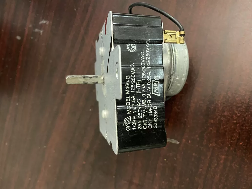 Whirlpool  Kenmore  Roper  Estate AP6009020 3393934 3976569 WP3976569 PS11742162 Dryer Timer