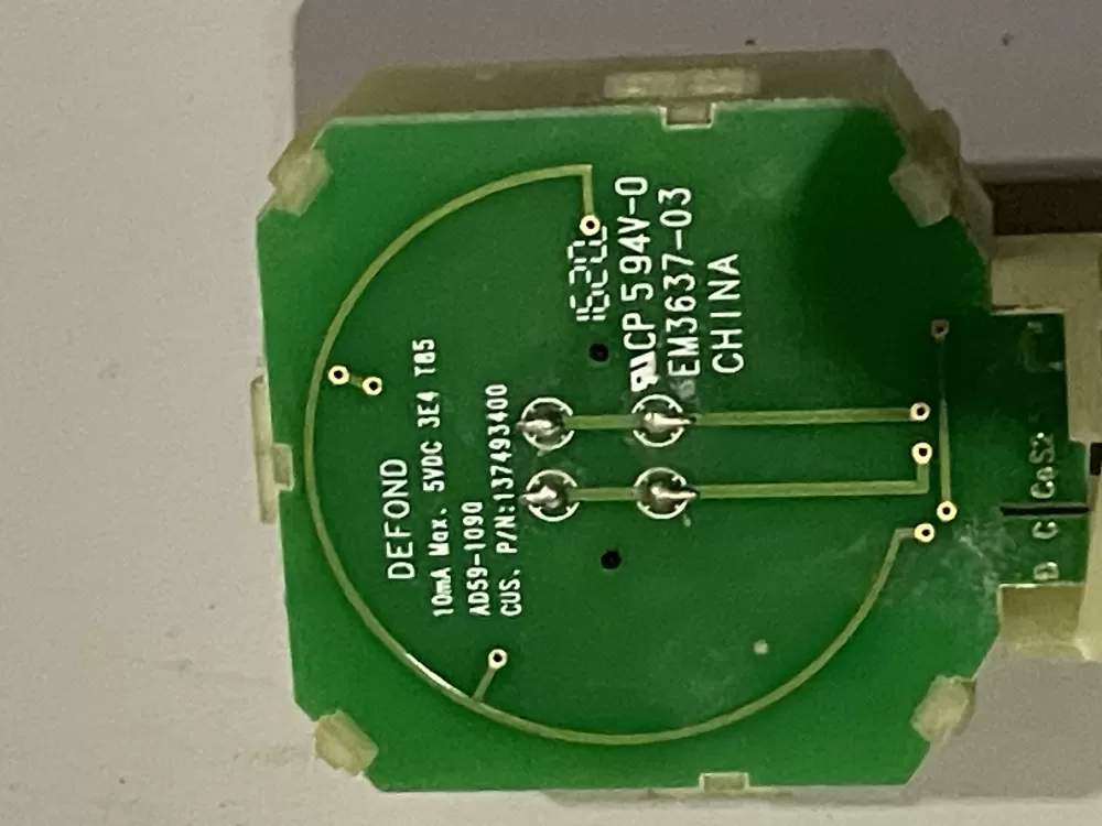 Frigidaire Kenmore 137493400 Washer Control Board Switch AZ31216 | Wm233