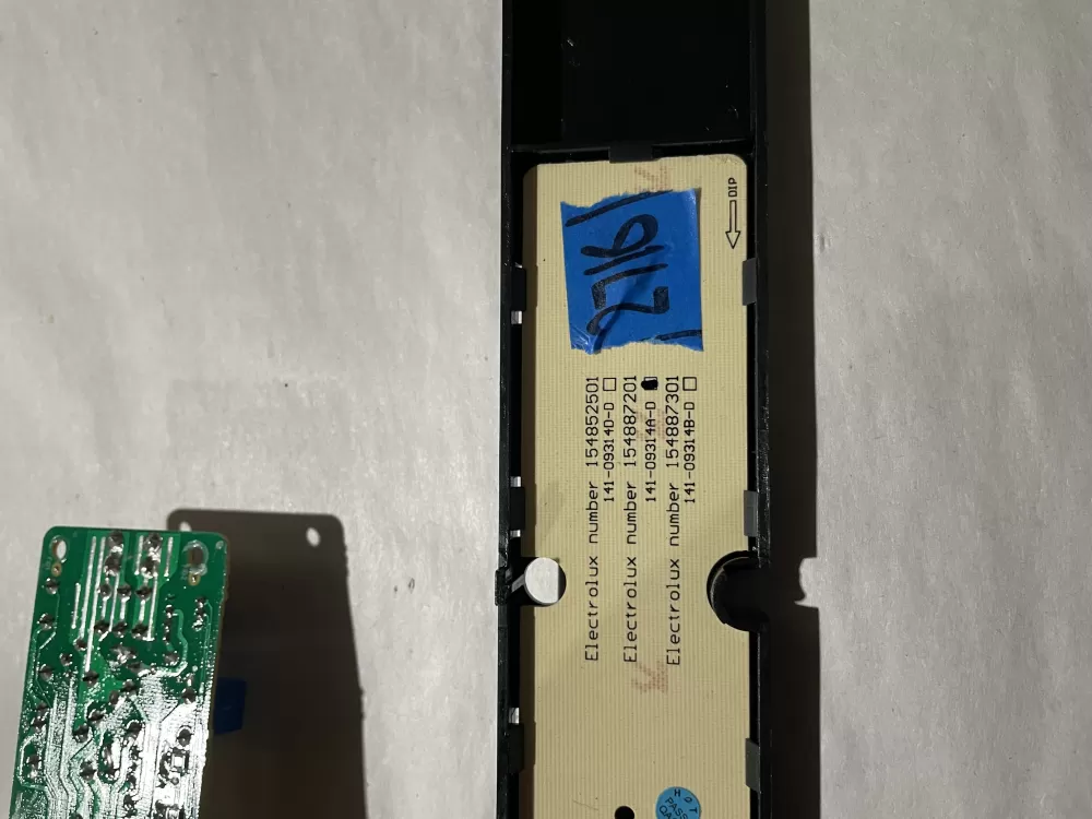 Frigidaire 141 09314A Dishwasher Control Board Interface AZ202125 | KM2716