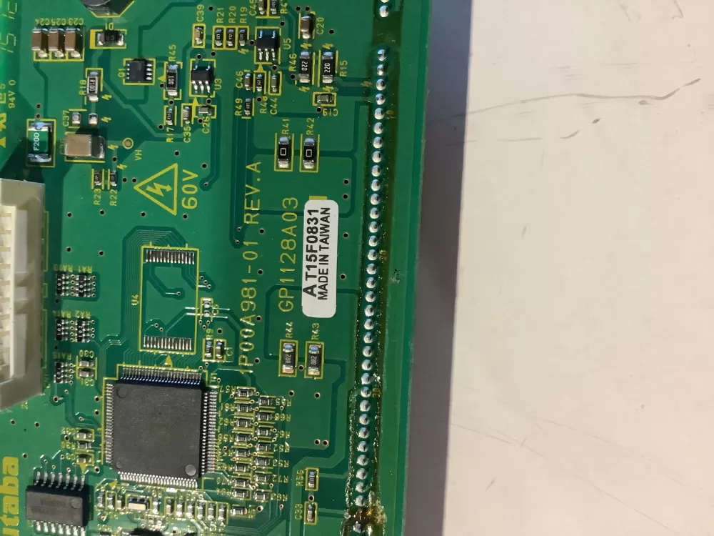 Samsung 00104A GP1128A03 Microwave Control Board AZ139815 | BG150