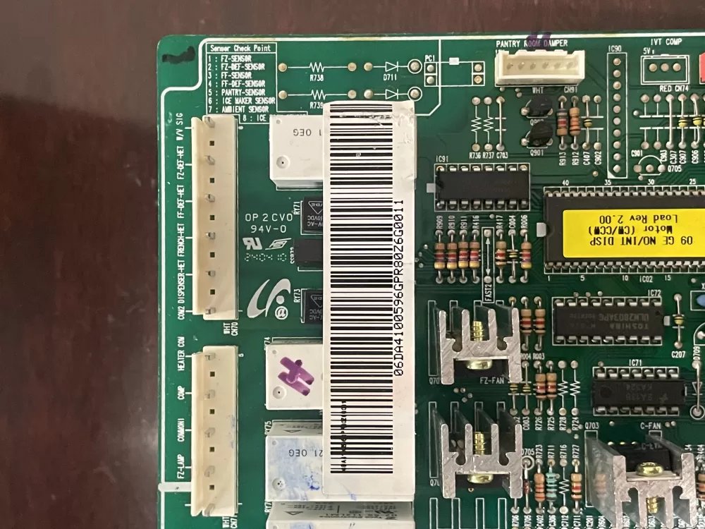 Samsung DA41 00596G Refrigerator Control Board AZ41661 | KM1726