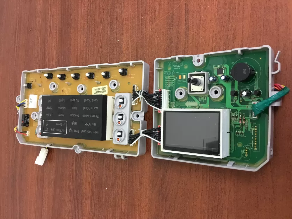 Samsung DC92-00130A DC92-00125A Washer UI Control Board AZ33755 | NRV370