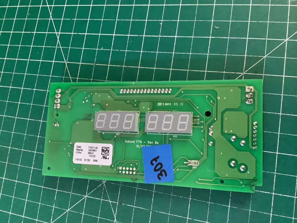 Maytag Amana 12939601 Refrigerator Control Board Dispenser AZ196507 | NR307