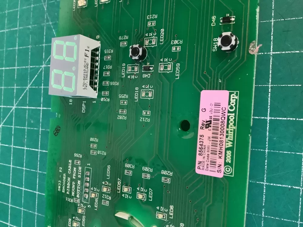 Kenmore 8564375 WP8564375 PS11746549 Dryer Board  AZ228037 | NR506