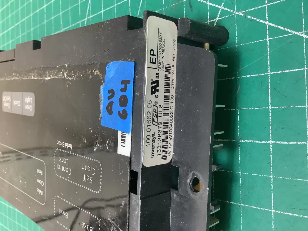 Whirlpool Wpw10734612 W10173530 Range Oven Control Board AZ226151 | ARV604