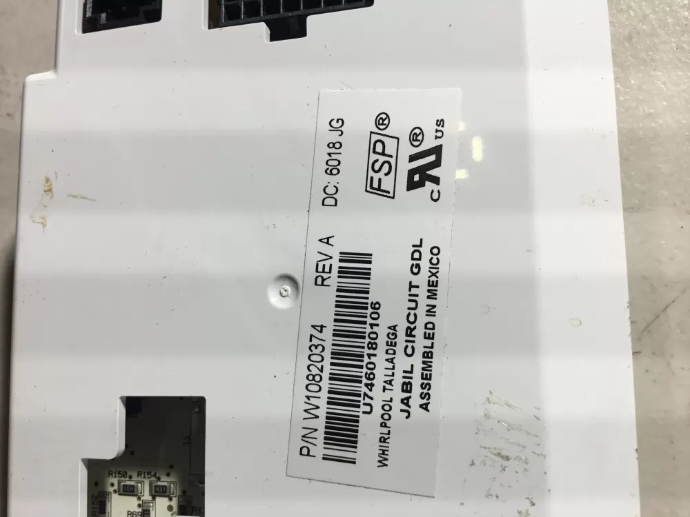 Whirlpool W10820374 W10848301 Refrigerator Control Board AZ42587 | NR1731