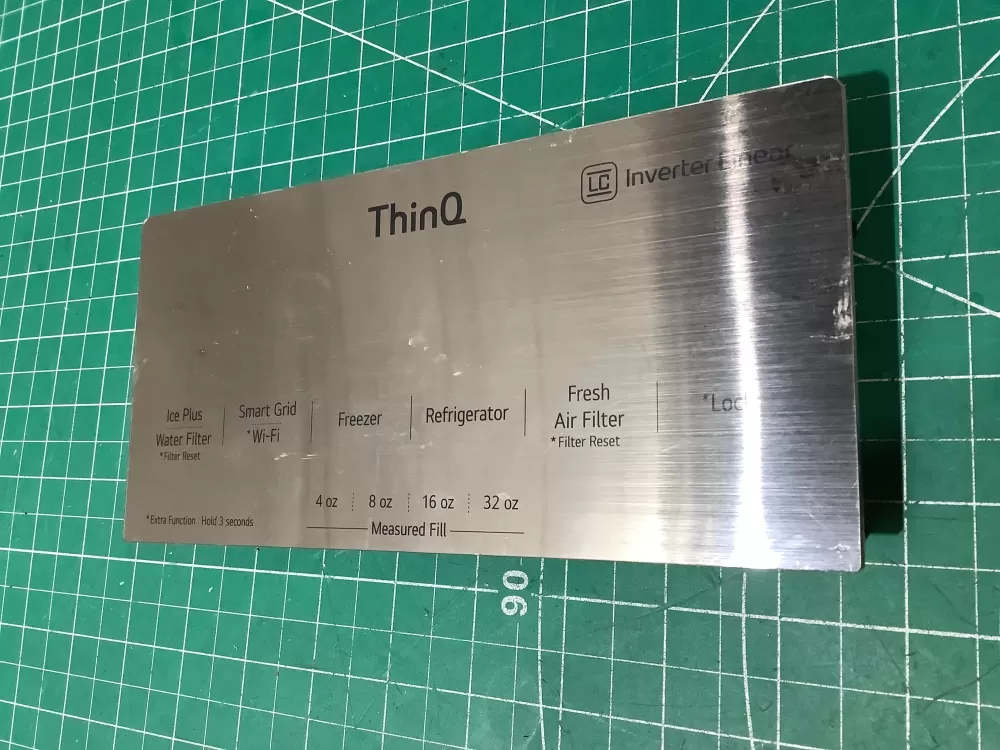 LG EBR89301526 EAX69049207 Refrigerator Control Board User Interface