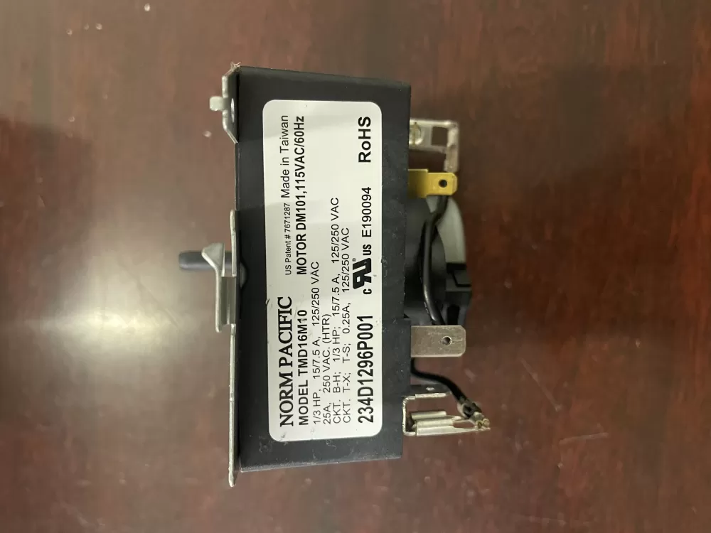 GE TMD16M10 234D1296P001 Dryer Timer