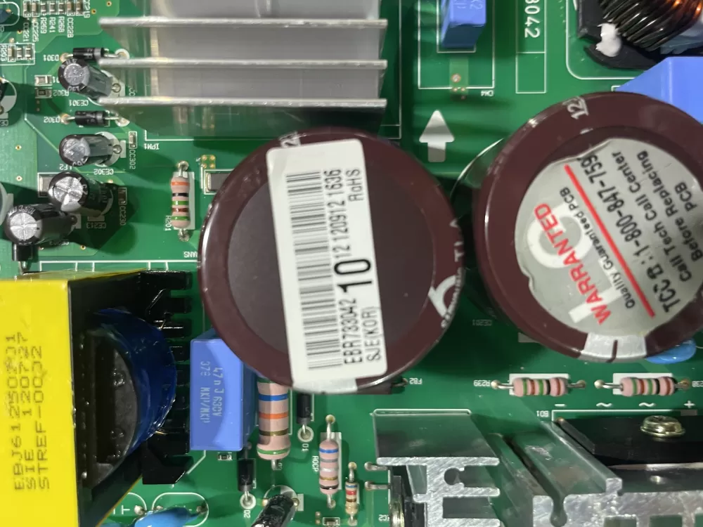 LG Kenmore EBR73304210 Refrigerator Control Board AZ152382 | Wm915