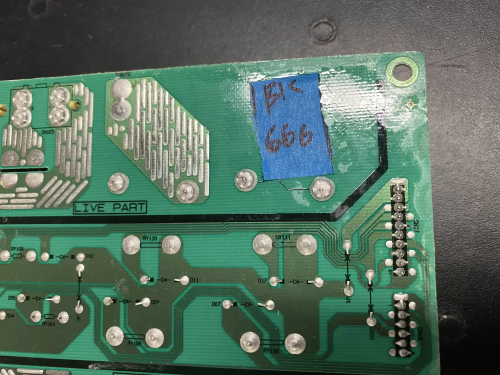 LG EBR74164802 EBR74164805 Range Oven Relay Control Board AZ15319 | BK666