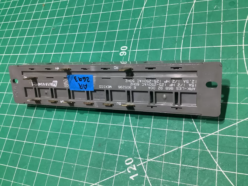 6 905296 Maytag Dishwasher Switch