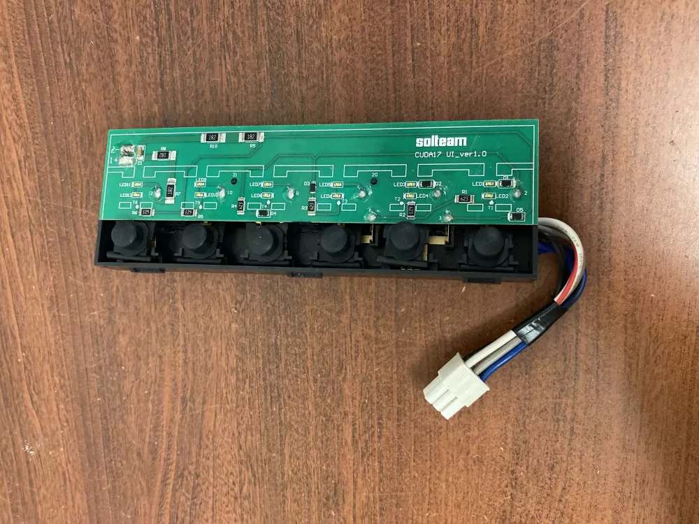 Whirlpool CUDA17 UI_VER1.0 Refrigerator Control Board