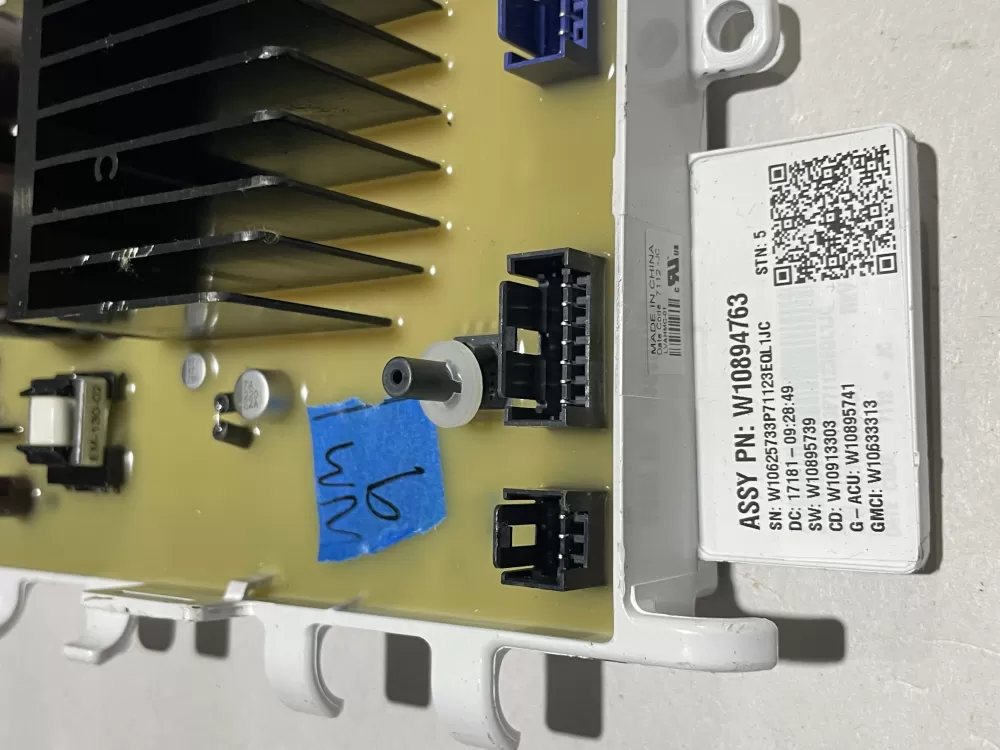 Whirlpool Maytag W10894763 W10920541 Washer Control Board AZ156827 | Wm9