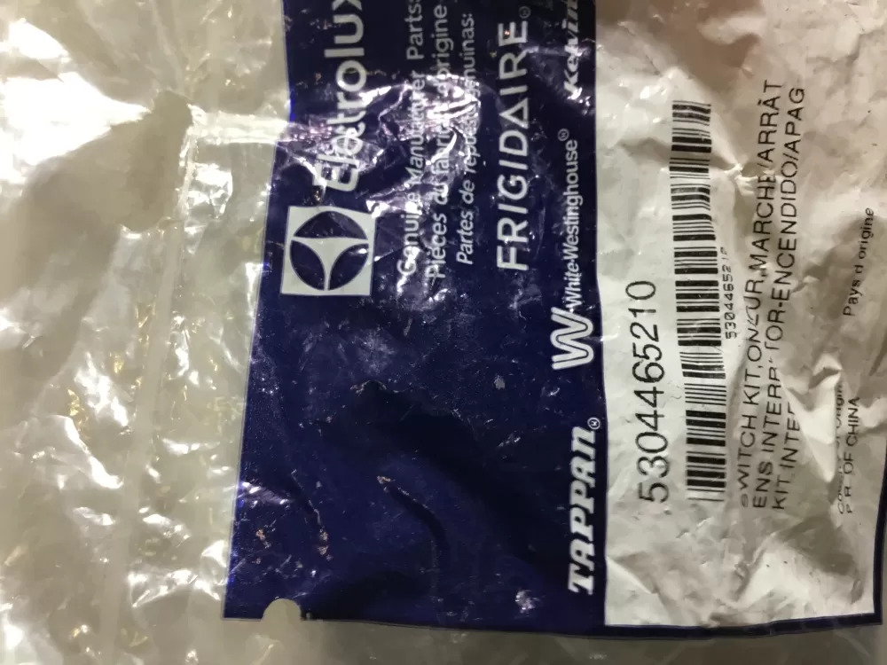 Frigidaire Kenmore Electrolux 5304465210 Refrigerator Switch Kit AZ44868|NR1765
