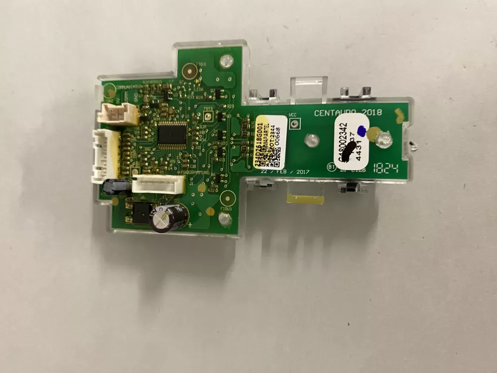 GE 234D2618G001 WE04X27284 Dryer Control Board AZ203187 | BK2314