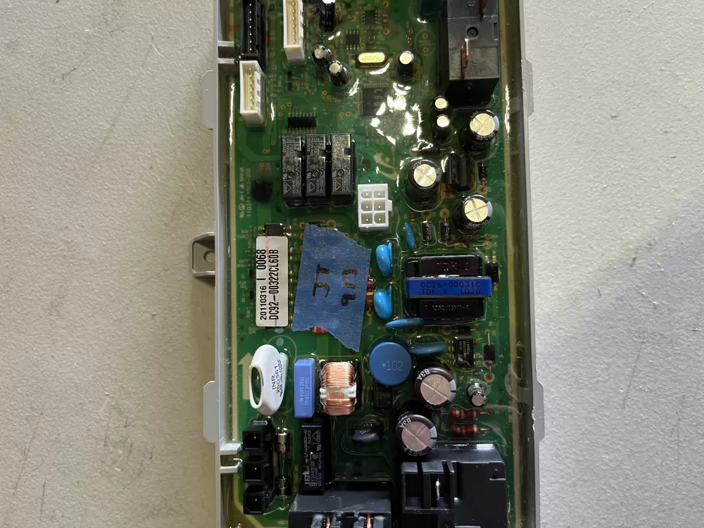 Samsung DC92-00322C Dryer Control Board AZ44822 | JT913