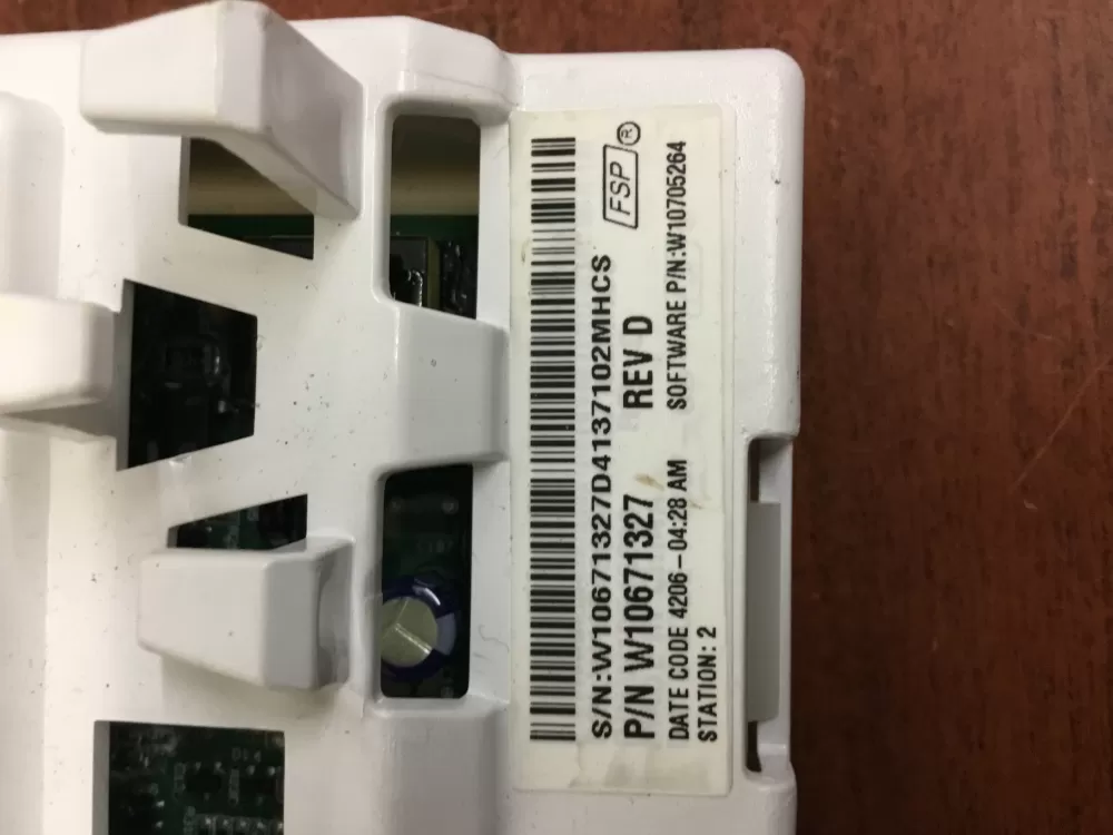 Whirlpool W10671327 W10671327 Washer Control Board AZ33277 | NR92