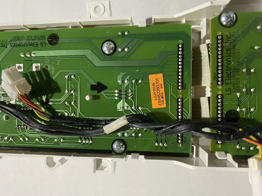 Kenmore LG Whirlpool EBR62280701 Washer Control Board AZ190593 | BKV872