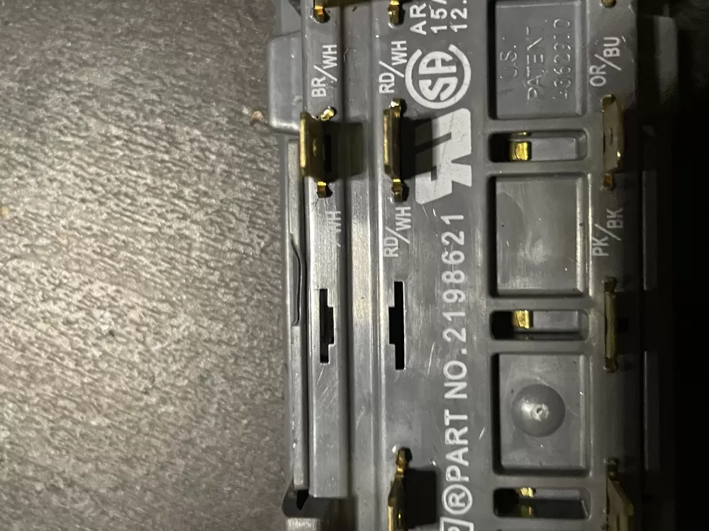 Whirlpool Maytag 2198621 Refrigerator Control Board Dispenser AZ28847 | WM145