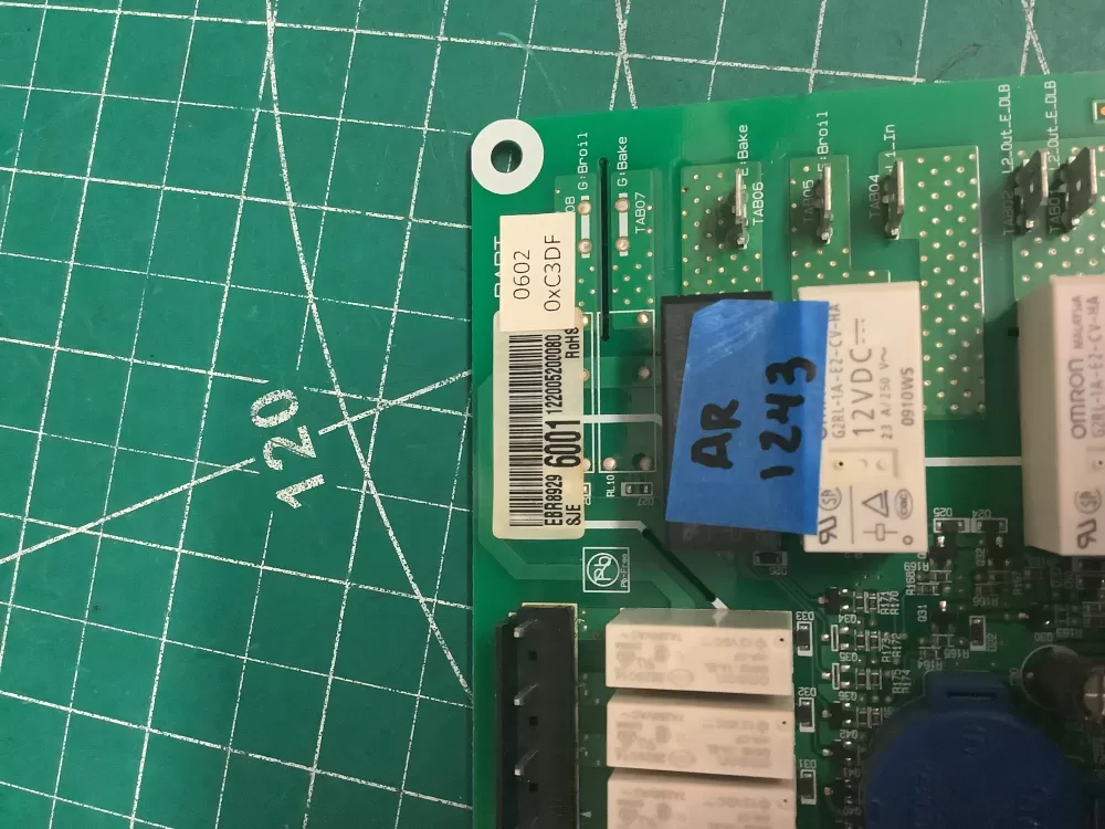 LG EBR89296001 Range Pcb Display Control Board Assembly AZ205522 | AR1243