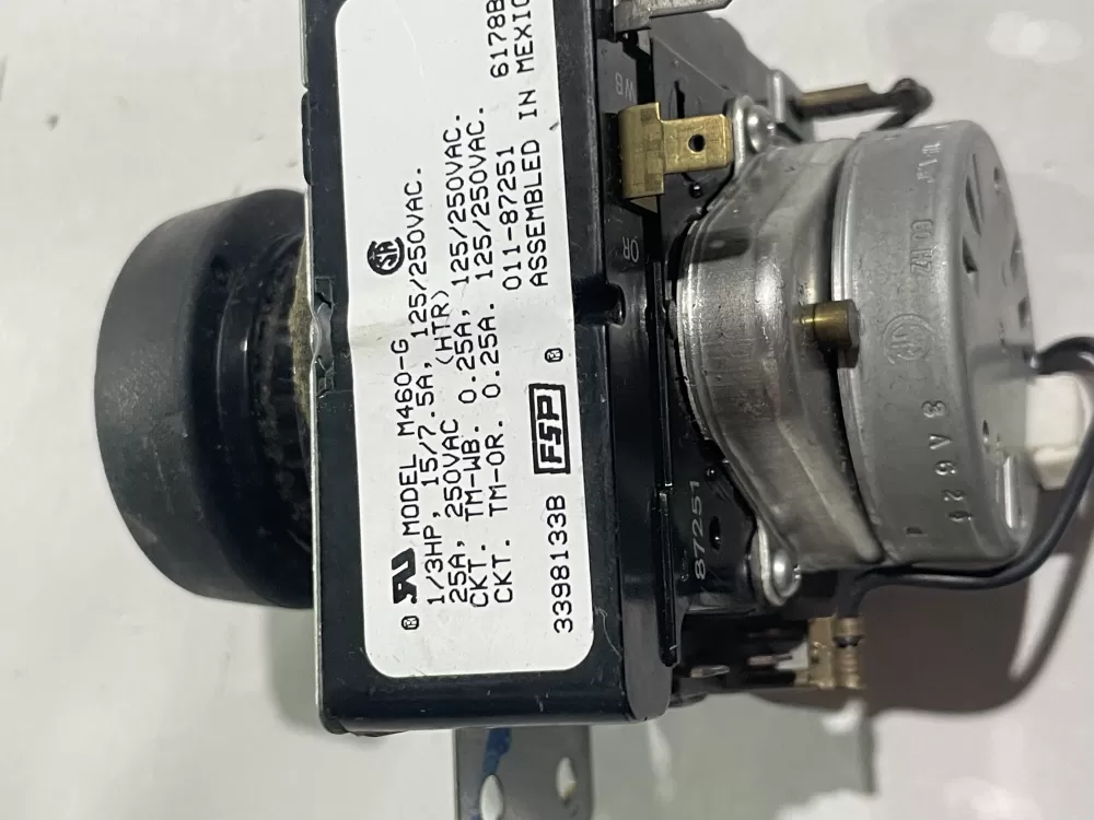 Whirlpool Roper 3398133 Dryer Timer AZ168075 | Wm580
