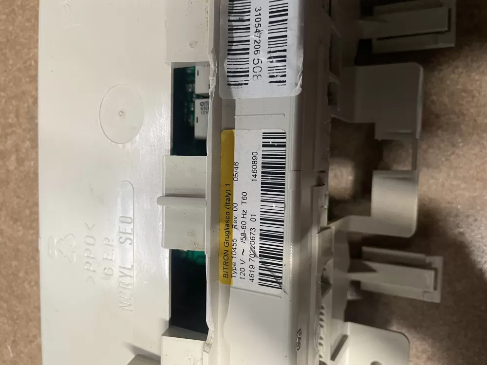 Whirlpool 4619 70220673 01 Grugliasco Washer Control Board AZ6828 | KMV240