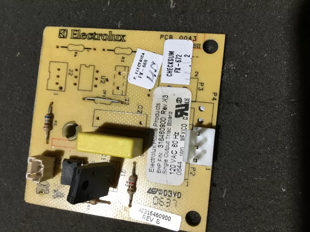 Frigidaire Kenmore AP3960285 316460900 Control Board Relay AZ108111 | NR222