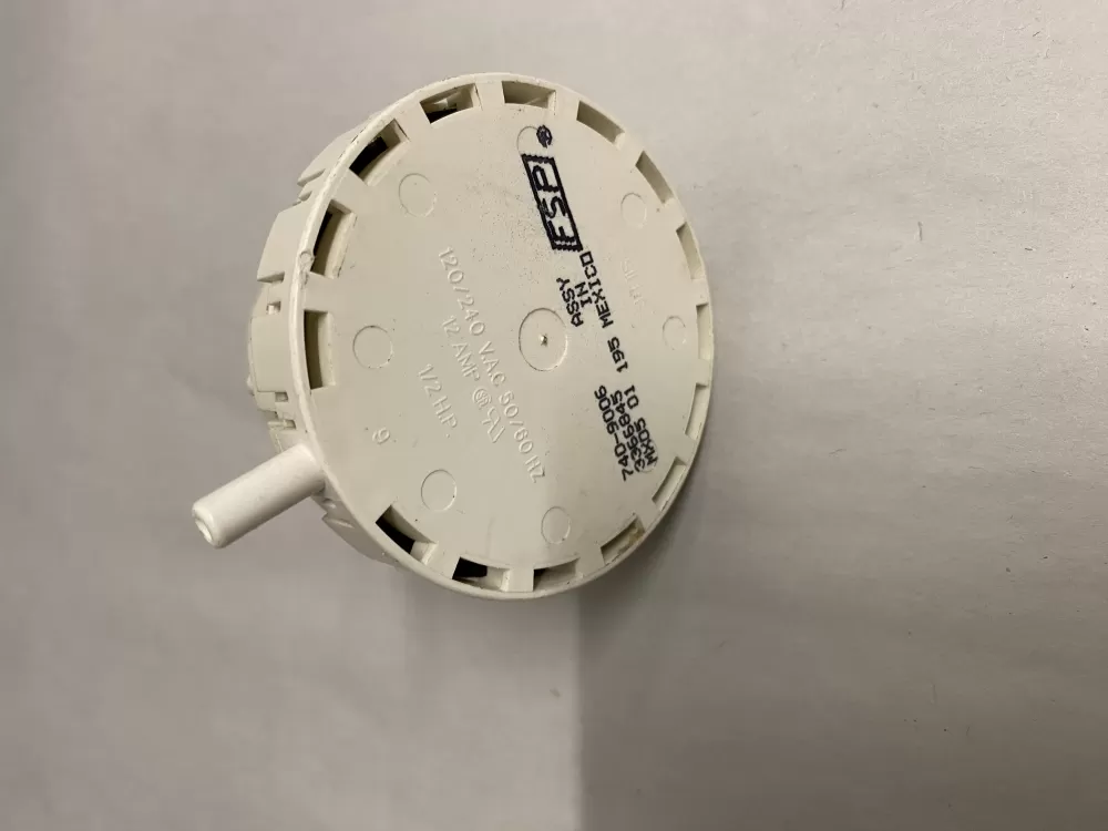 Whirlpool  KitchenAid  Kenmore AP4568366 1658886 3366845 3950420 W10339326VP W10339326 PS3408155 Washer Water Level Pressure Switch