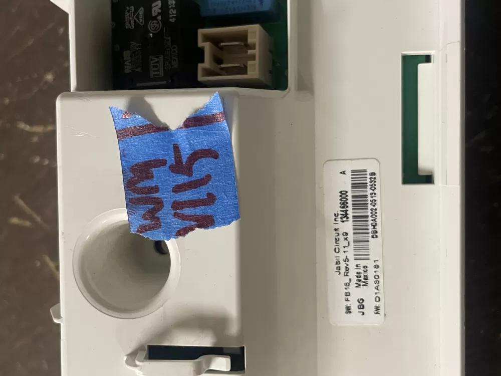 Frigidaire 134466000 5 Washer Control Board Year AZ45020 | Wmv115