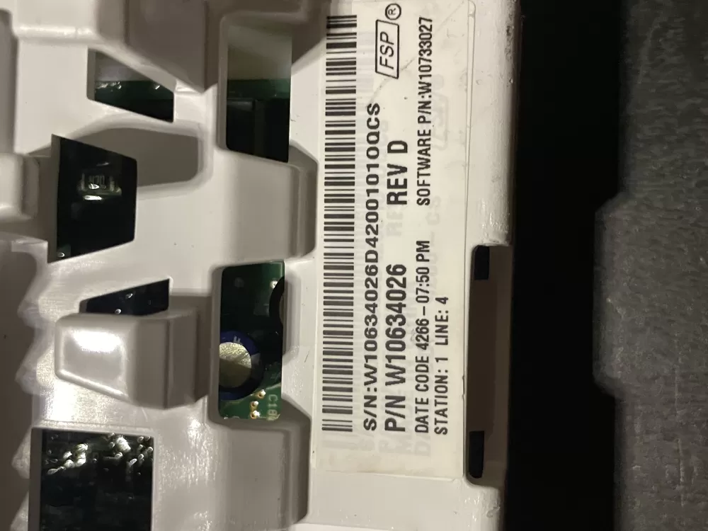 Whirlpool AP5951723 W10634026 PS10056798 Washer Control Board AZ29071 | WM128