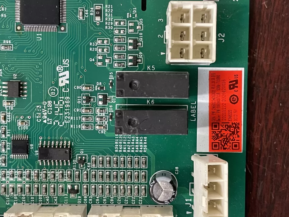 GE Refrigerator Control Board WR55X44725 245D2240G002 AZ39789 | KM510