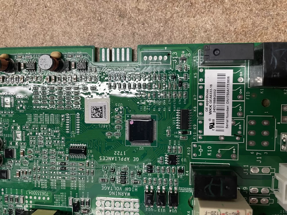 GE 245D1888G002 Refrigerator Control Board AZ12511 | KM1613