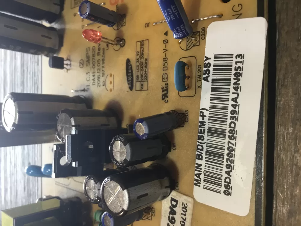 Samsung DA92 00768D Refrigerator Control Board Inverter AZ49638 | NR1815