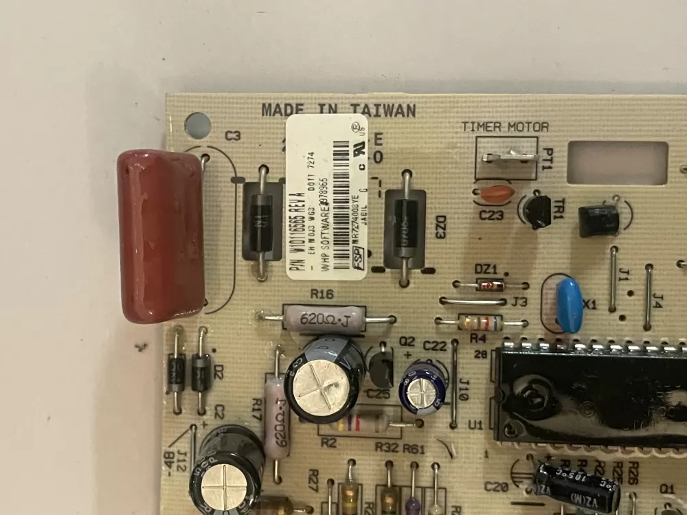 Whirlpool Kenmore W10116565 8546229 Dryer Control Board AZ191779 | KM2642