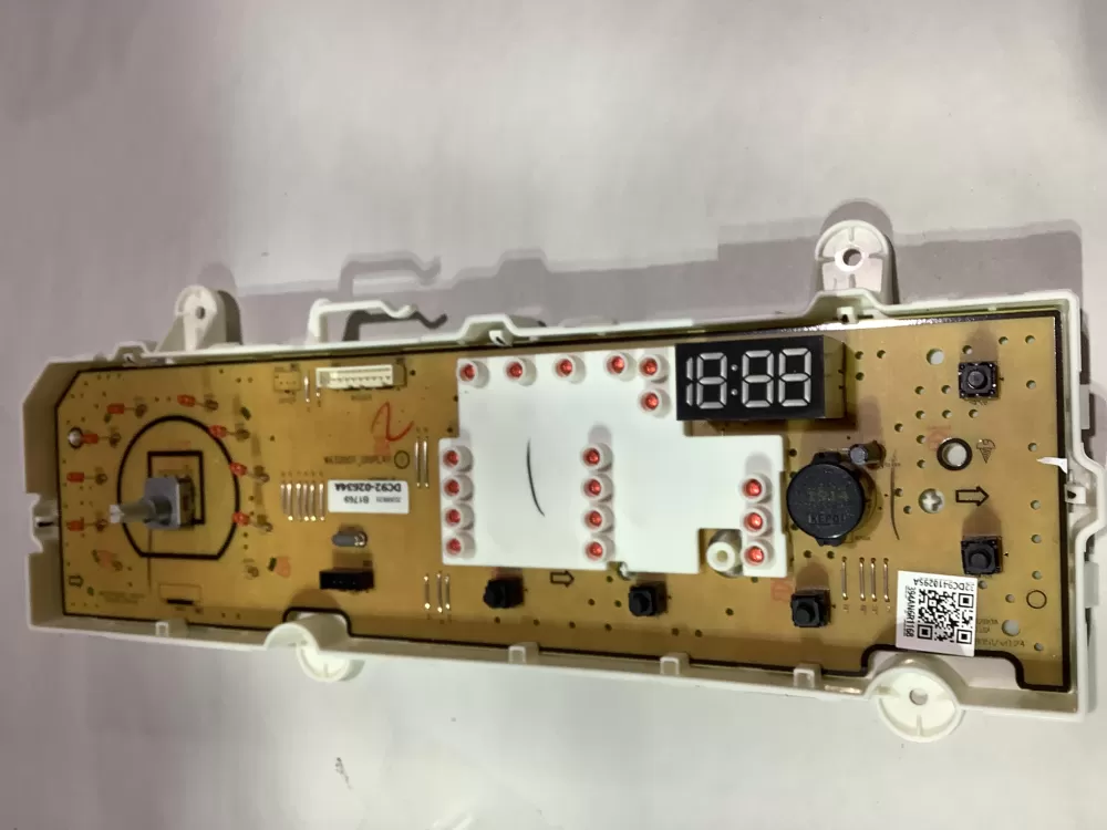 Samsung Dryer Control Board Panel Dc97-18718k AZ144730 | ZCV526