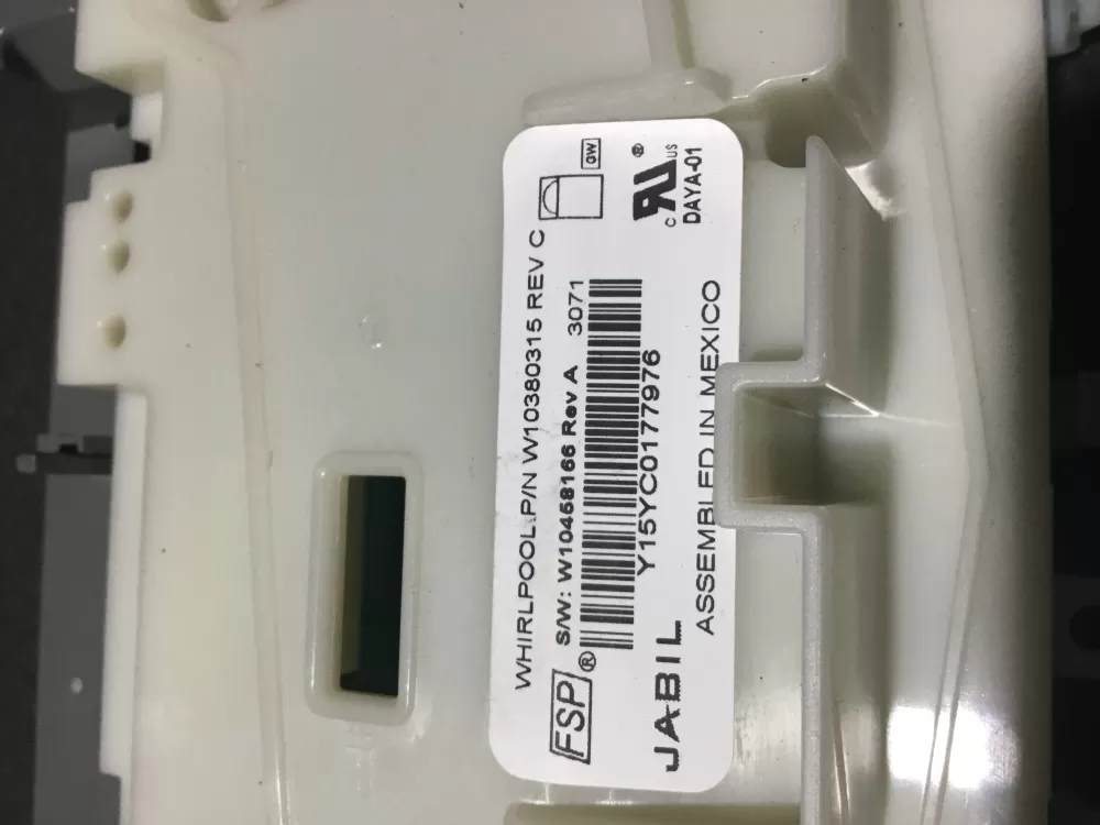 Whirlpool W10458166 Dishwasher Control Board AZ96578 | NR73