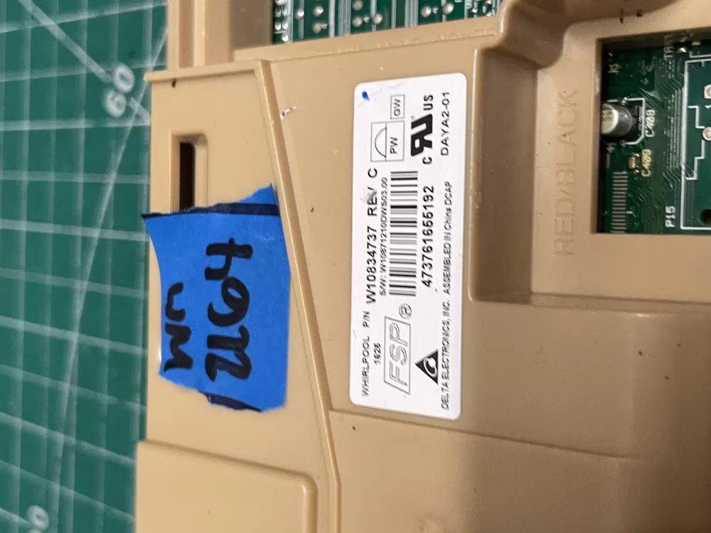 Whirlpool W10834737 W10876146 Dishwasher Control Board C AZ206001 | Wm2167