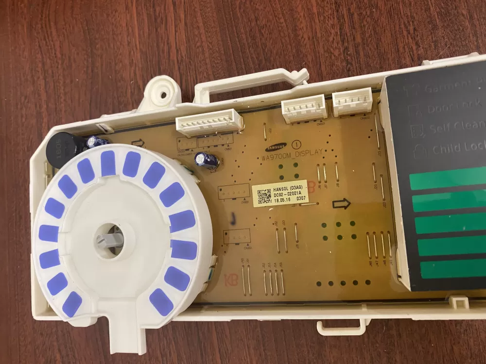 Samsung DC92 02001A AP6243666 DC92 02005A Washer Control Board AZ38906 | BKV384