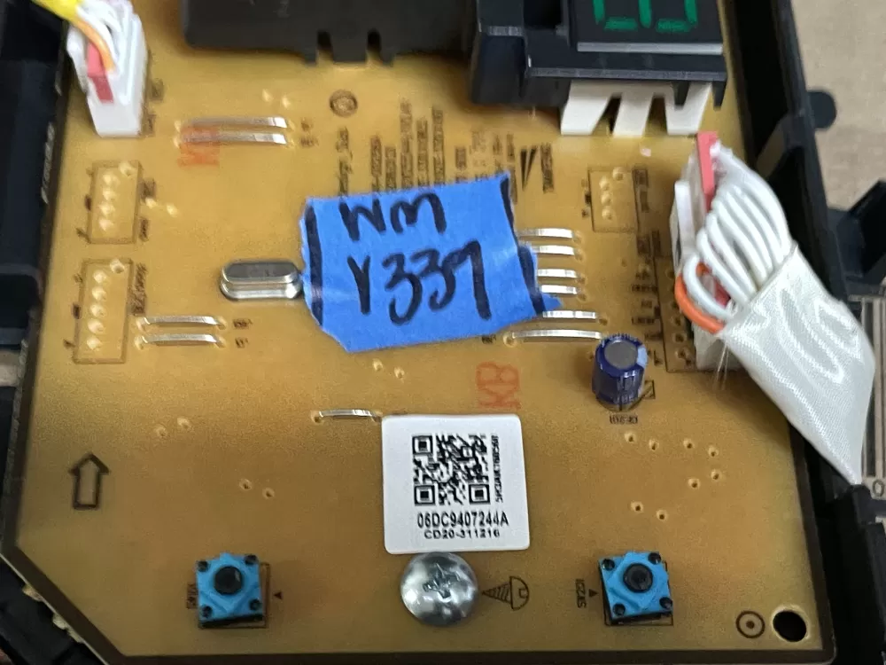 Samsung DC92-01802Q DC94-07244A Washer Control Board AZ100642 | Wmv339