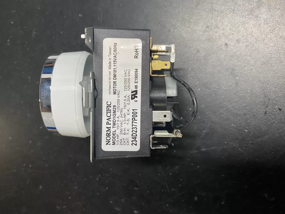 GE AP6027534 WE04X24551 PS11759041 234D2377P001 Dryer Timer AZ10900 | BK624