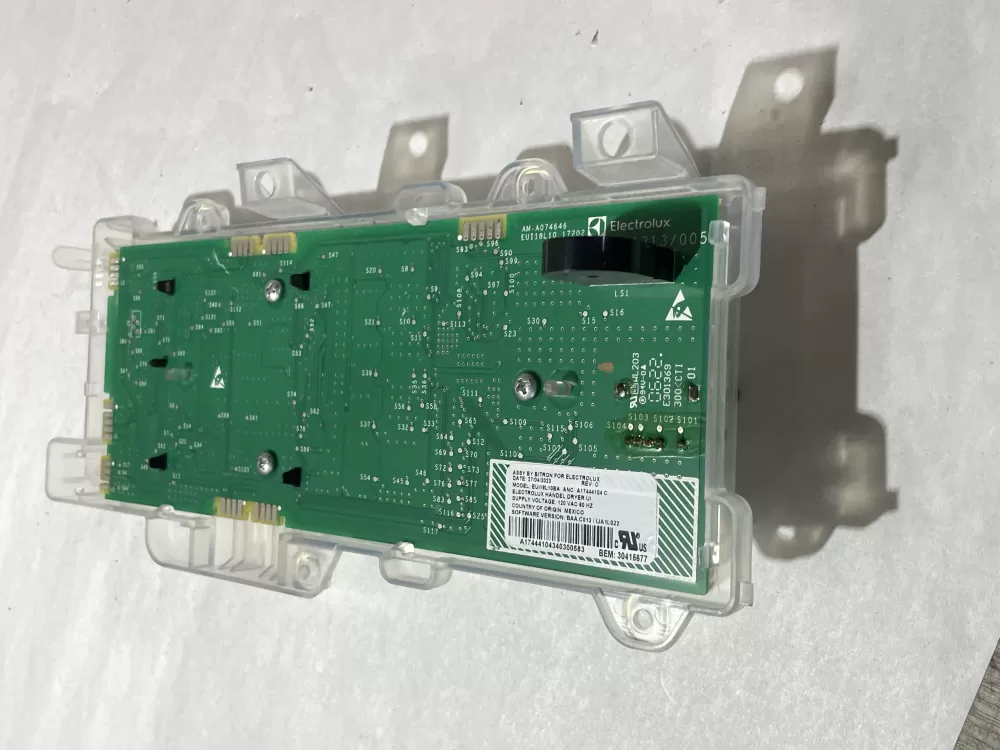 user interface control board