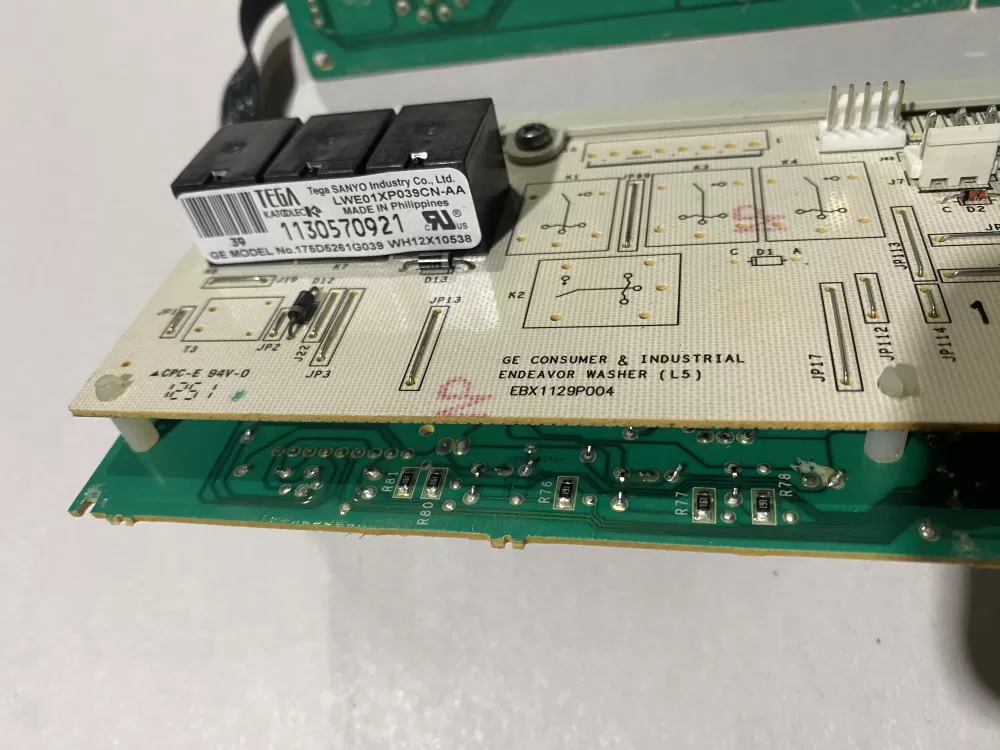 GE WH12X10614 175D5261G039 EBX1129P004 Washer Control Board AZ144984 | BK2432