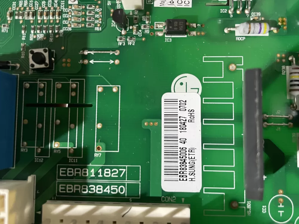 Kenmore EBR83845006 CSP30021068 Refrigerator Control Board AZ192549 | Wmv561