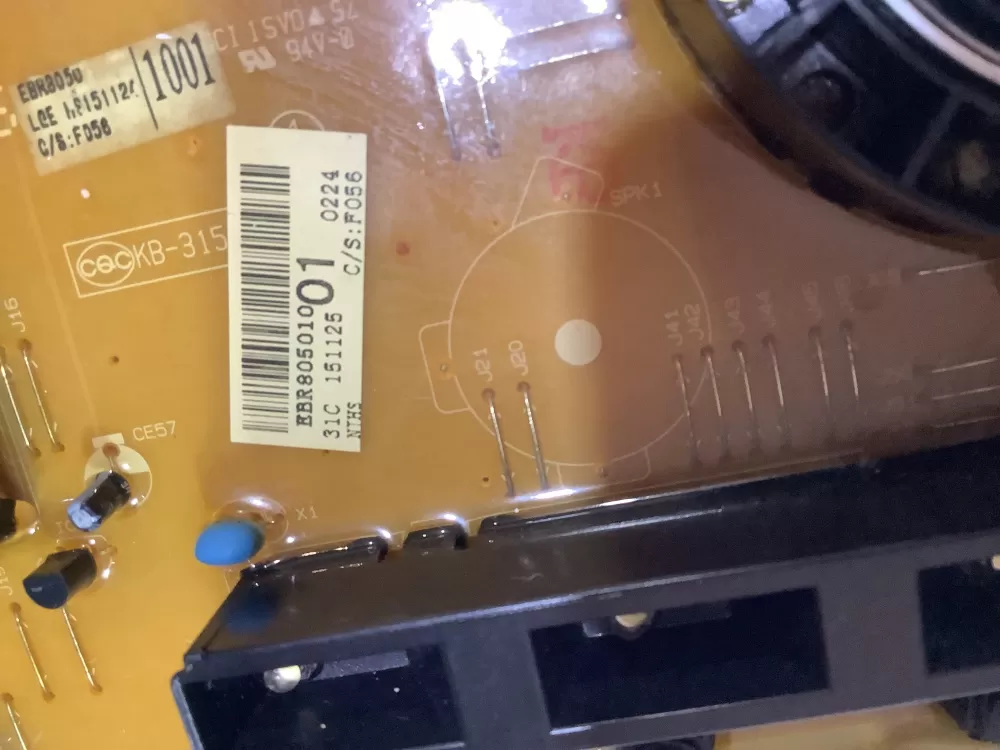 LG EBR80501001 EAX64809403 Washer Control Board AZ146848 | ZCV77