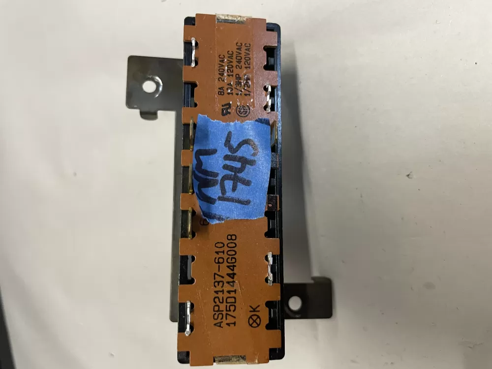 GE Washer Switch 175D1444G008 AZ219505 | Wm1745